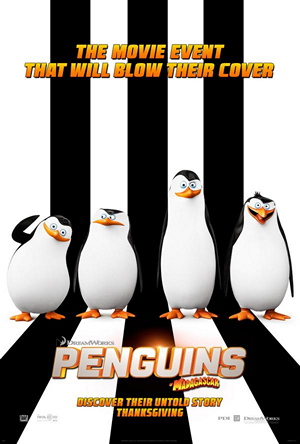 Los Pinguinos de Madagascar (2014) poster